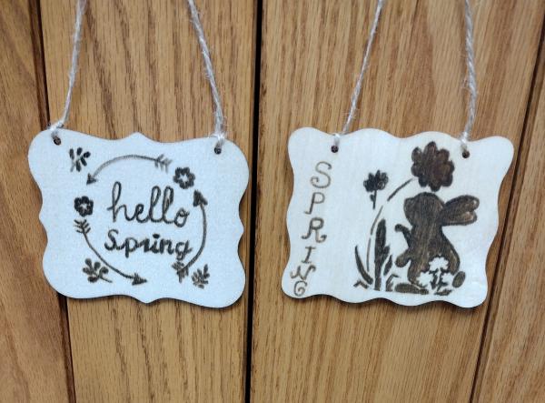 Image for event: &quot;Wood Burned&quot; Plaques